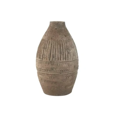 Afbeelding van Vaas Home ESPRIT Beige Magnesium 28 x 48 cm