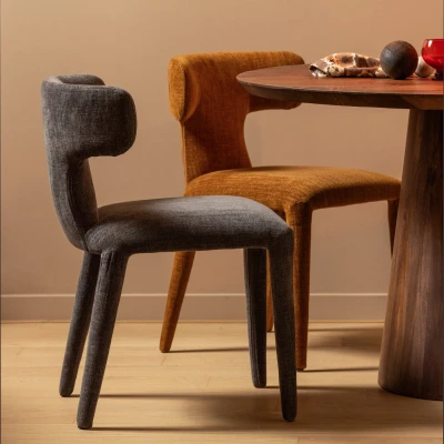 Afbeelding van BePureHome Permit Eetkamerstoel Espresso