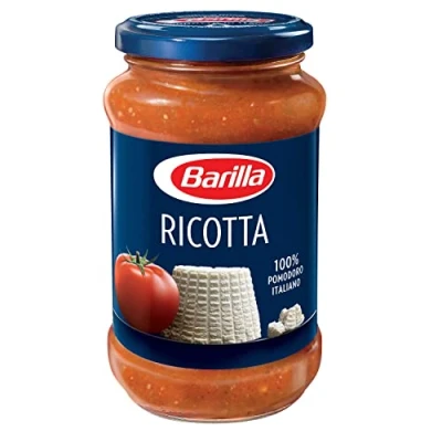 Afbeelding van Barilla Pastasaus Ricotta Kaas Tomatensaus met Italiaanse 400g