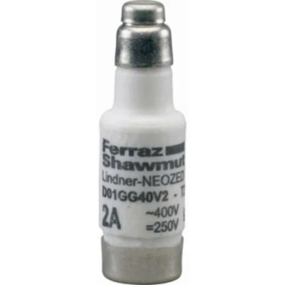 Afbeelding van Mersen 01700.010000 Neozed zekering Afmeting zekering: D01 10 A 400 V