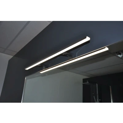 Afbeelding van Wiesbaden Tigris badkamer ledverlichting 800mm dubbel