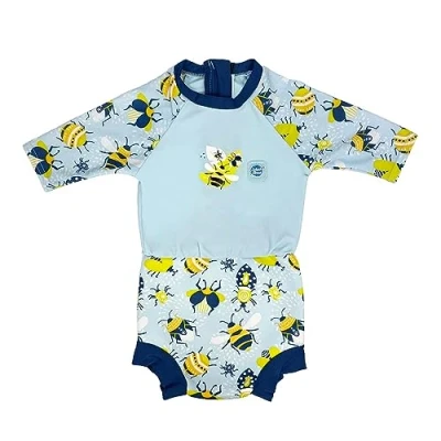 Afbeelding van Splash About Happy Nappy Sunsuit met herbruikbare zwemluier Bugs Life 6 14 Maanden