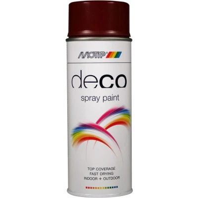 Afbeelding van Motip Deco Lakspray Hoogglans 0,4l Wijnrood