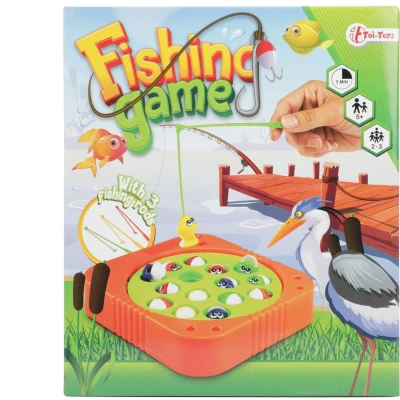 Afbeelding van Toi Toys Elektronisch Visspelletje met 3 Vishengel