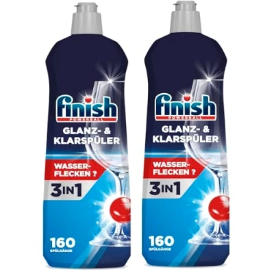 Afbeelding van Finish Spoelvloeistof voor vaatwasser, blauw, 800 ml, 2 stuks