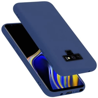 Afbeelding van Cadorabo Hoesje geschikt voor Samsung Galaxy NOTE 9 Case in LIQUID BLAUW Beschermhoes TPU silicone Cover