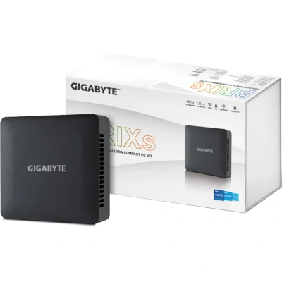 Afbeelding van Gigabyte BRIX GB BRi7H 1355 (rev. 1.0) Barebone Intel Core i7 1335U tot 5 GHz RAM 0 Iris Xe Graphics