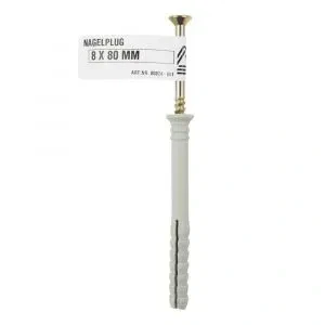 Afbeelding van Deltafix nagelplug standaard grijs 6 x 40 mm 1 st.