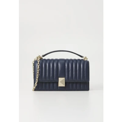 Afbeelding van kate spade new york DECO MINI FLAP Chain Crossbody Handtas, Dames, Maat: One Size, Parisian navy