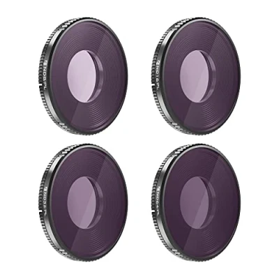 Afbeelding van Freewell Bright Day ND/PL Camera Lens Filters 4Pack COMPATIBEL MET Osmo Action 3(NIET ACTIE 4)