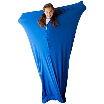 Afbeelding van sensorische sokken, kleding, sensorisch speelgoed, 70x120cm Blauw