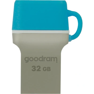 Afbeelding van Goodram ODD3 USB flash drive 32 GB Type A / C 3.2 Gen 1 (3.1 1) Blauw, Zilver