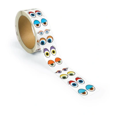 Afbeelding van Colorations Gekleurde Oogstickers, 2000st.