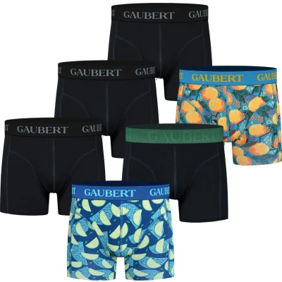 Afbeelding van Gaubert Heren boxershort Bamboe Donkerblauw L