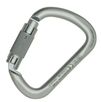 Afbeelding van Kong X Large Steel Autoblock extra grote stalen karabiner grijs