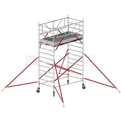 Afbeelding van Rolsteiger Altrex RS TOWER 52 SafeQuick L185xB135cm 5.20m werkhoogte Houten platformen
