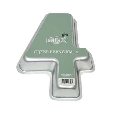 Afbeelding van BrandNewCake Cijfer Bakvorm #4
