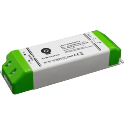 Afbeelding van 75W 12V DC dimbare voeding