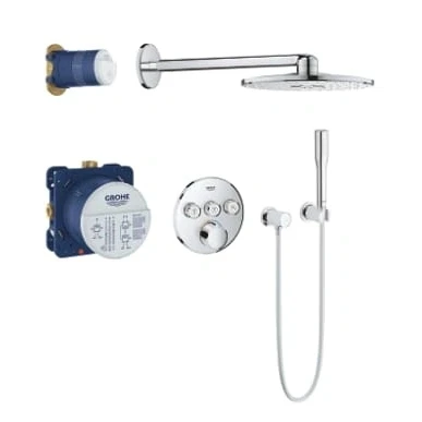 Afbeelding van Grohe Euphoria inbouwdeel chroom 34709000