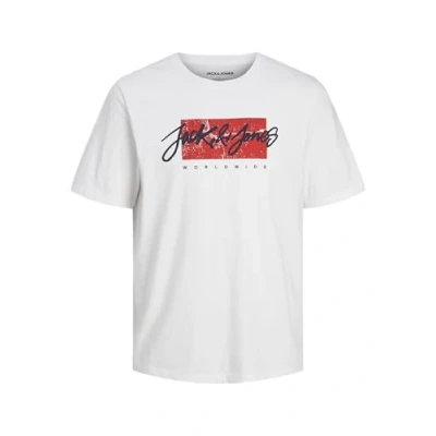 Afbeelding van JACK&amp;JONES JUNIOR JJTILEY TEE SS CREW NECK JNR Jongens T shirt Maat 128