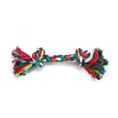 Afbeelding van Beeztees Flossytoy gekleurd 2 knop ca 50gr