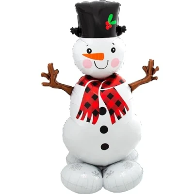 Afbeelding van Amscan Airloonz Sneeuwman (139 cm)