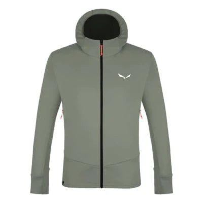 Afbeelding van Salewa Puez Polarlite jas met capuchon voor heren, groen, S