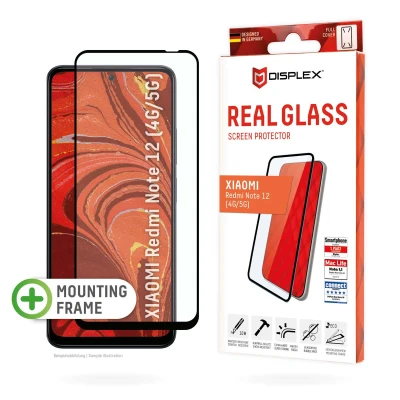 Afbeelding van Screenprotector Xiaomi Redmi Note 12: Displex Real Glass FC