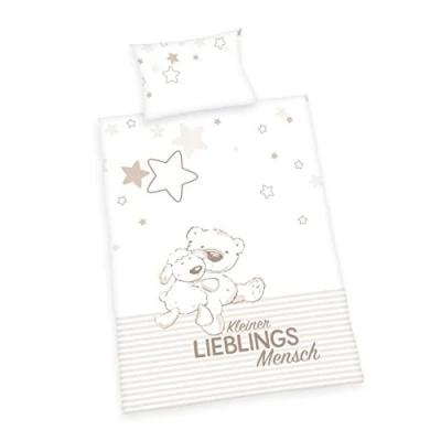 Afbeelding van Herding Baby overtrekset Kleine favoriete persoon (2 delig)