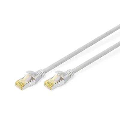 Afbeelding van Digitus DK 1644 A 020 RJ45 Netwerkkabel, patchkabel CAT 6A S/FTP 2.00 m Grijs Halogeenvrij, Verdraaide paren, Snagless, Vlambestendig 1 stuk(s)