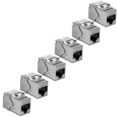 Afbeelding van TrendNet TC KC06C6A RJ45 inbouwmodule CAT 6A
