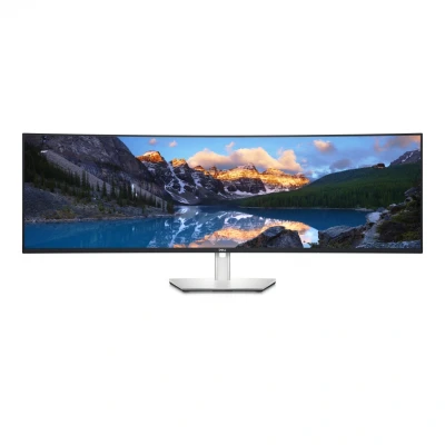 Afbeelding van Dell UltraSharp U4924DW 49 Ultrawide Quad HD USB C 90W IPS Monitor Zwart, Zilver