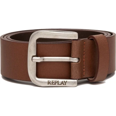 Afbeelding van Replay Heren AM2453 riem, 045 TAN, 85, Tan
