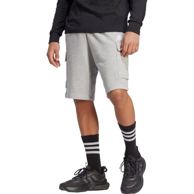 Afbeelding van adidas Sportswear Essentials Cargo Korte broeken, Heren, Maat: Medium, Medium grey heather
