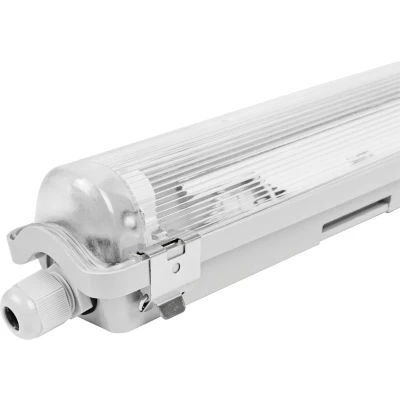 Afbeelding van Ledvion LED Armatuur 150CM, RVS Clips, IP65, Incl. Buis &amp; Armatuur,+ 75.000 uur, Stof en Explosievrij