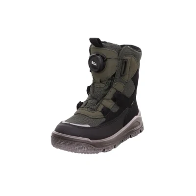 Afbeelding van Superfit MARS Snowboots voor kinderen, Maat: 28, Schwarz/grün Imitatieleer/ textiel