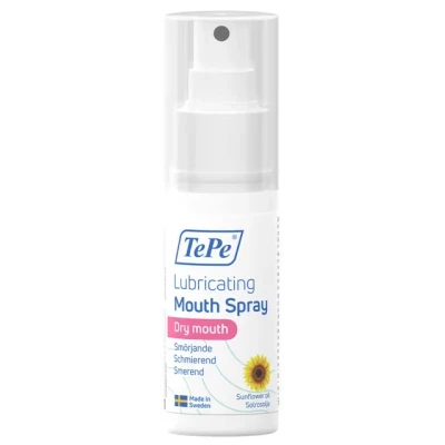 Afbeelding van TePe Lubricating Mondspray Smerende spray voor de droge mond Zonnebloemolie 50 ml