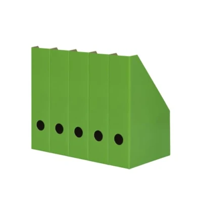 Afbeelding van Landre Staande verzamelaar A4, van stevig karton, 7 cm breed, groen, 5 stuks