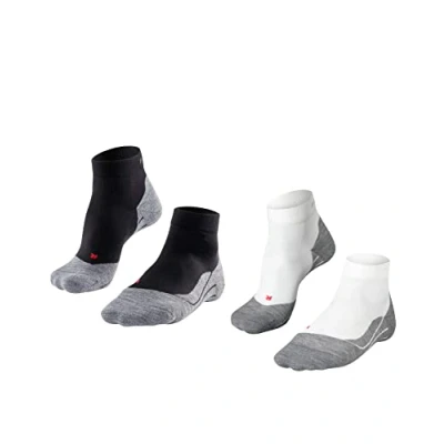 Afbeelding van Falke RU4 Endurance Short 2PACK Running Functional Mediumcushioned Sportsokken, Dames, Maat: 35/36, Sortiment