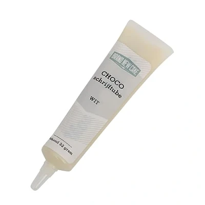 Afbeelding van BrandNewCake Choco Schrijftube Wit 32g