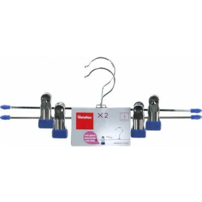 Afbeelding van Metaltex Anti Slip Kledinghangers 2 Stuks