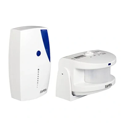 Afbeelding van Draadloze bel met bewegingsmelder NT 320 Sundi Zamel, wit