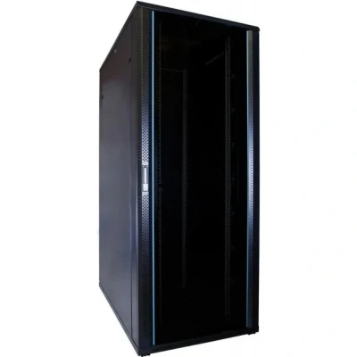 Afbeelding van DSIT 47U serverkast / serverbehuizing met glazen deur 800x1200x2200mm (BxDxH) 19 inch