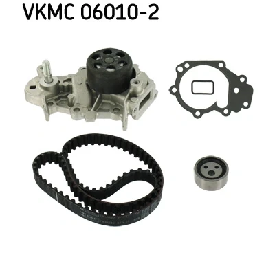 Afbeelding van Skf Distributieriem kit incl.waterpomp VKMC 06010 2