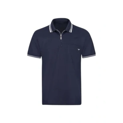 Afbeelding van TRIGEMA poloshirt met ritssluiting (1 delig)