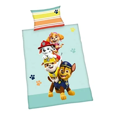 Afbeelding van PAW PATROL Baby overtrekset met liefdevol motief