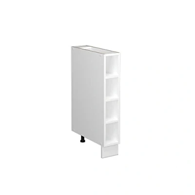 Afbeelding van Vicco Halfhoge kast Fame Line, Wit/Wit, 15 x 81.6 cm zonder werkblad