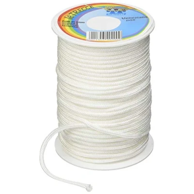 Afbeelding van Maniver Jaloeziekoord 50 m, nylon, wit