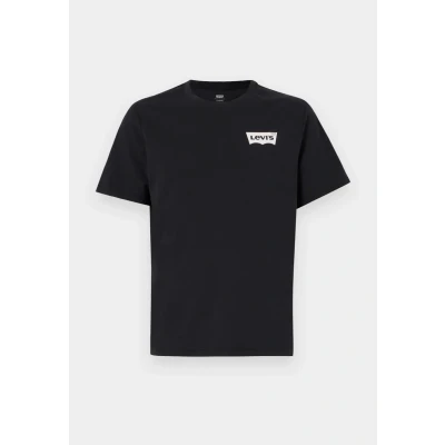 Afbeelding van Levi&#039;s Graphic Crewneck Tee Color Bw Caviar Gra, Caviar, XS