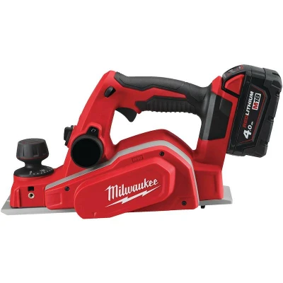 Afbeelding van Milwaukee M18 BP 402C schaafmachine set (2x 4,0Ah accu) in koffer